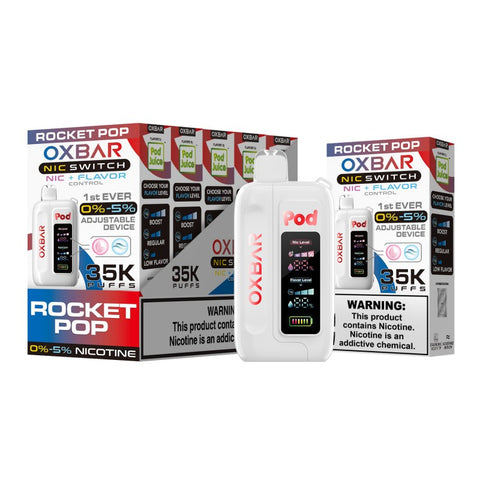 OXBAR Nic Switch+Flavor Control | 35k Puffs
