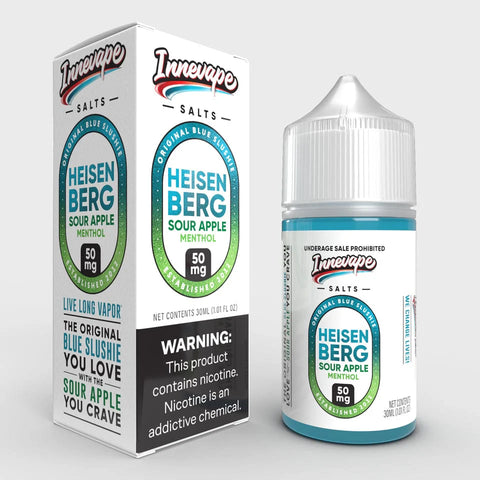 Heisenberg Sour Apple Menthol SALT - Innevape E-Liquids - 30mL