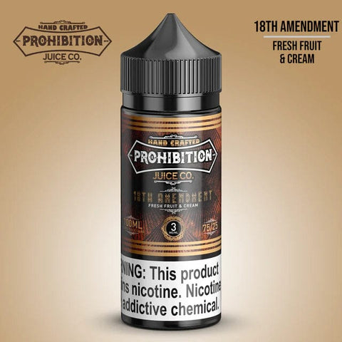 18th Amendment - Prohibition Juice Co. - 100mL
