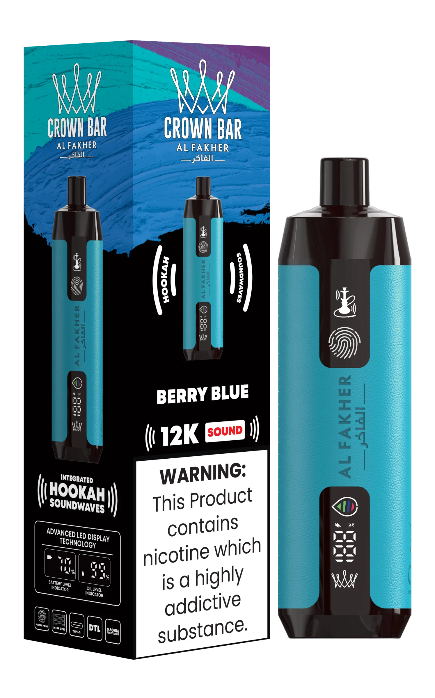 Texas Compliant Berry Blue