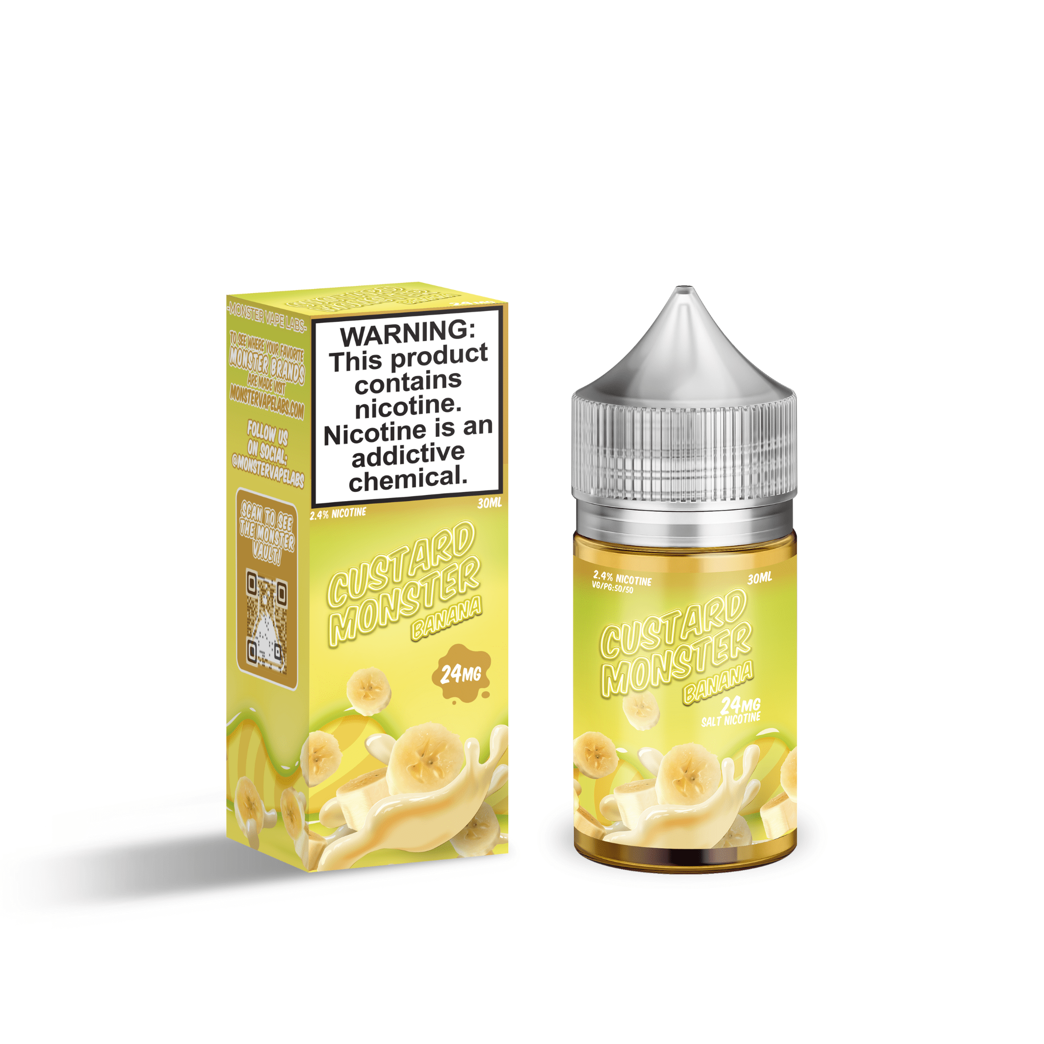 Banana - Custard Monster Salts - 30mL