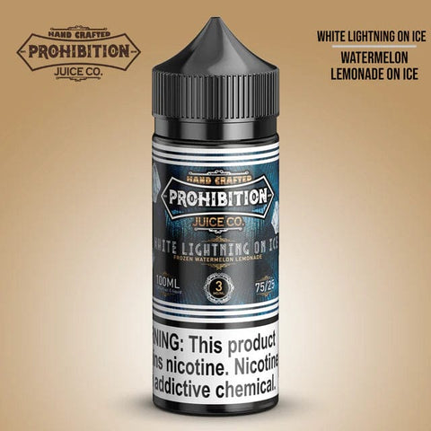 White Lightning On ICE - Prohibition Juice Co. - 100mL
