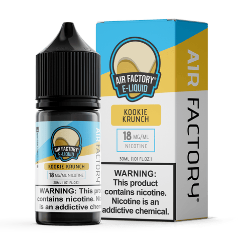 Vanilla Crumble/Kookie Crunch SALT - Air Factory E-Liquids - 30mL