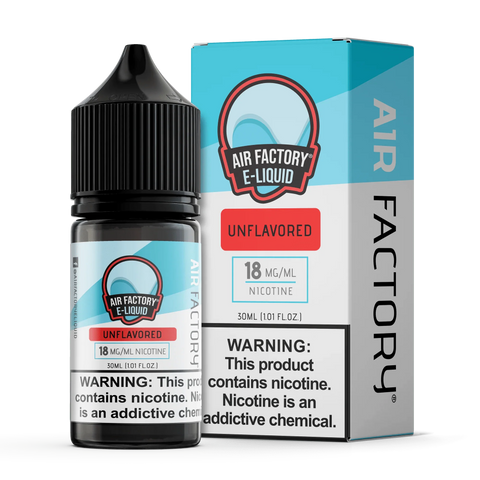Unflavored SALT - Air Factory E-Liquids - 30mL