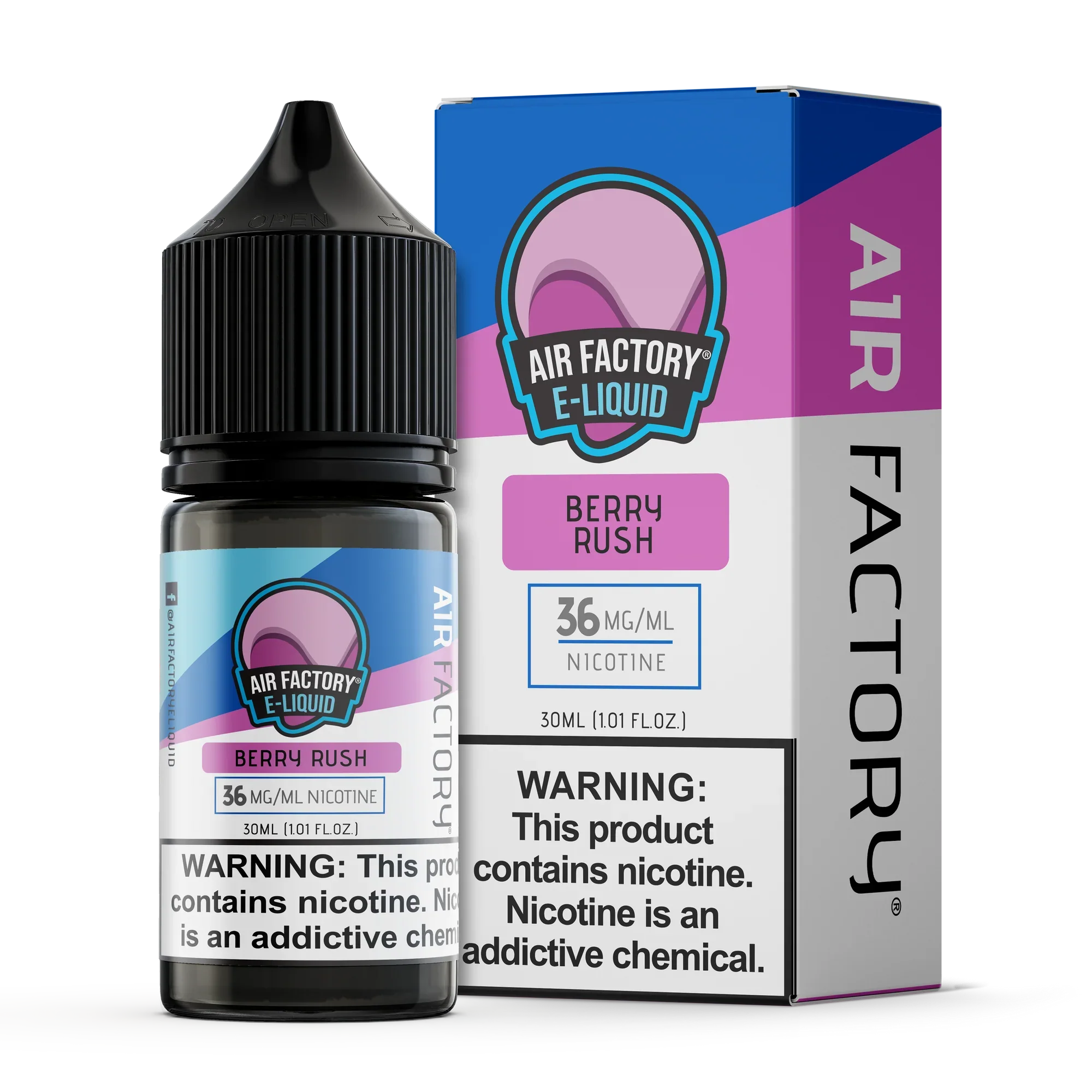 Berry Rush SALT - Air Factory - 30mL