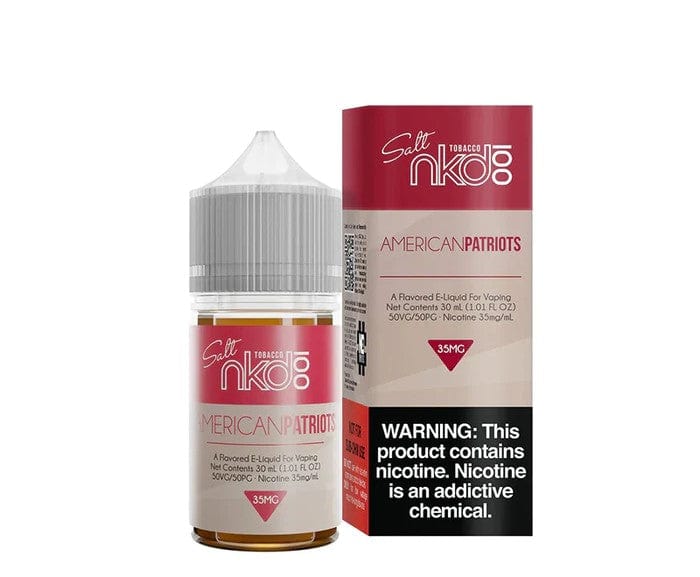 American Patriots - NKD 100 Salt E-Liquid - 30mL