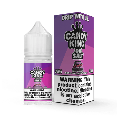 Grape Bubblegum SALT - Candy King - 30mL