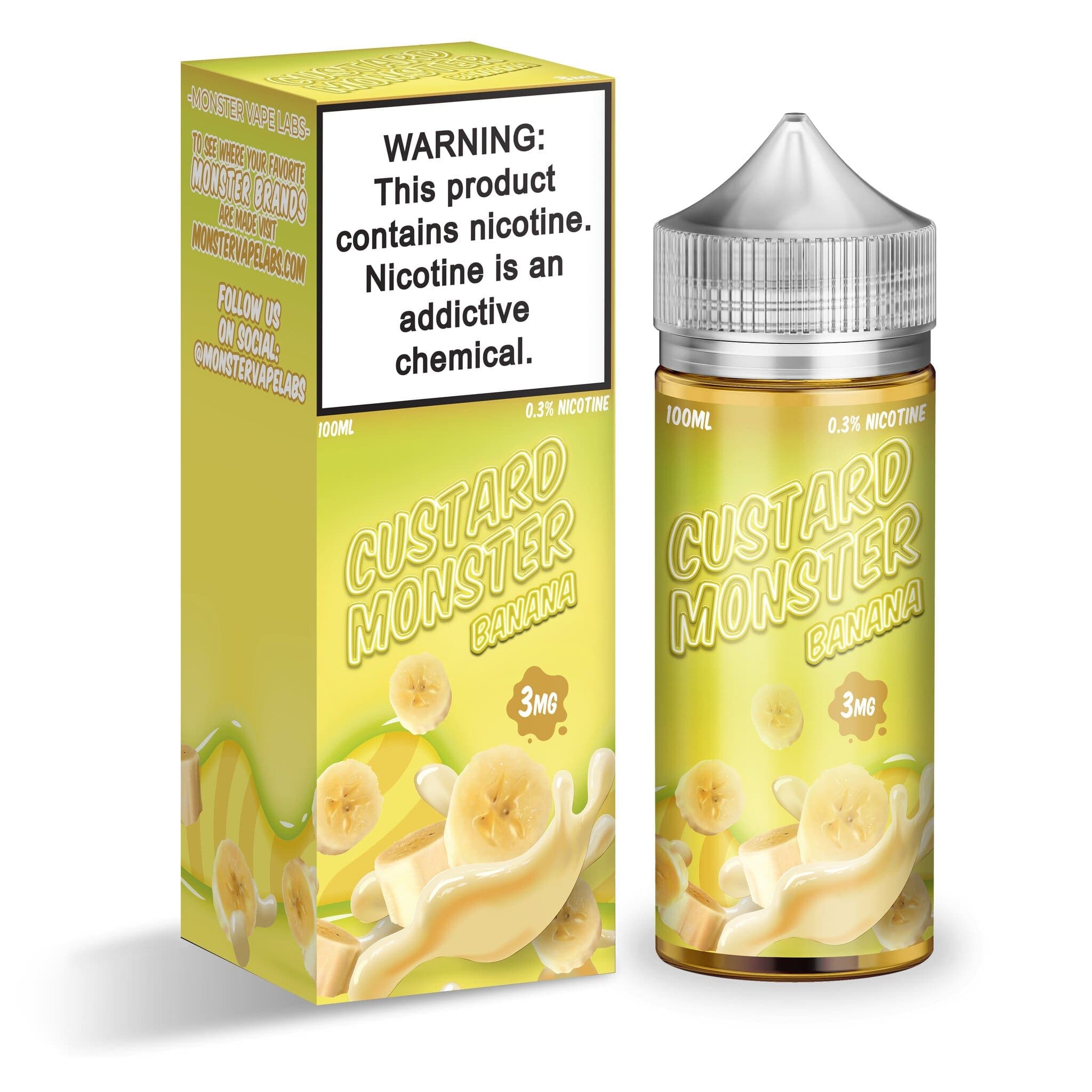 Banana - Custard Monster - 100mL