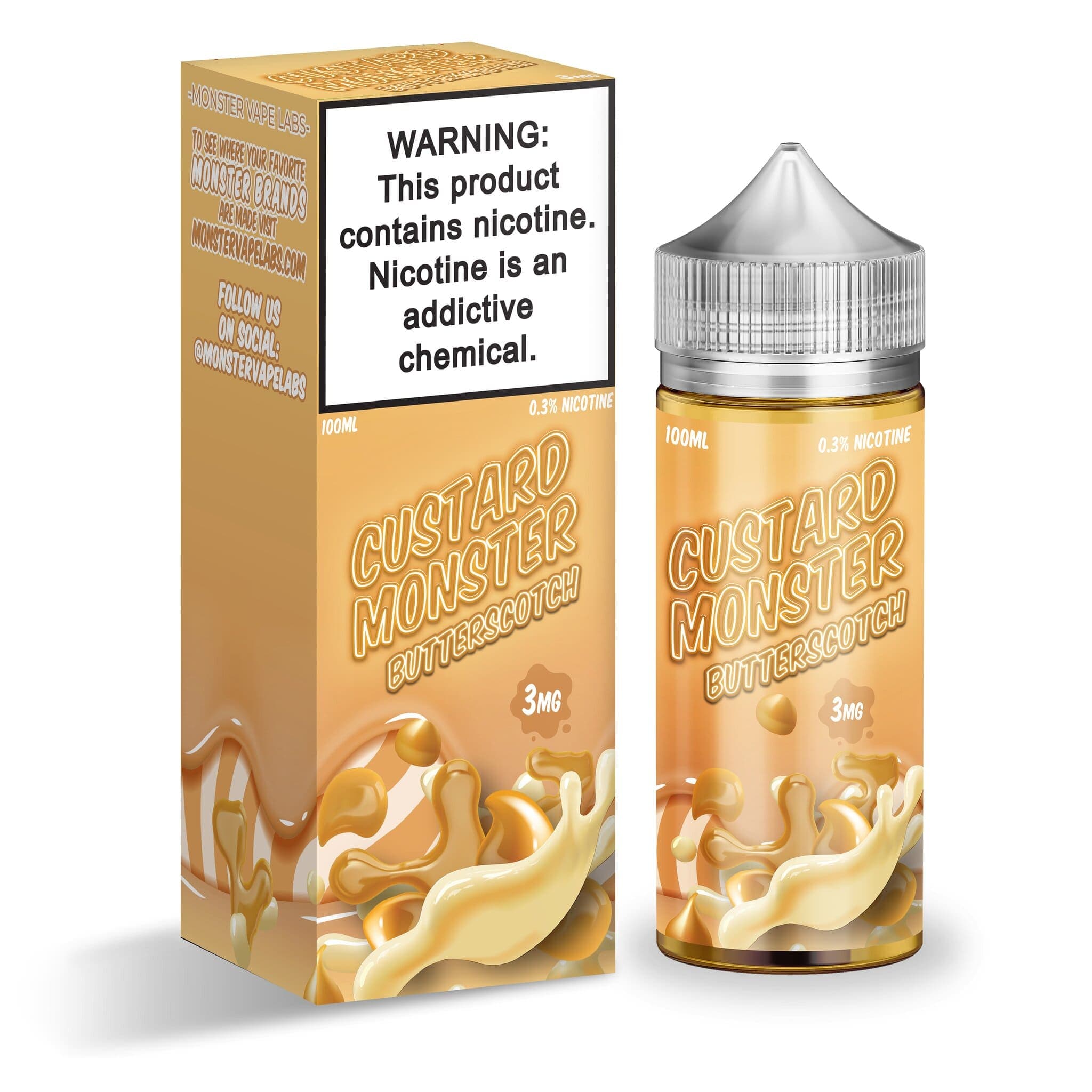 Butterscotch - Custard Monster - 100mL