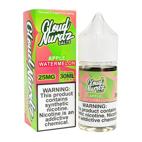 Apple Watermelon SALT - Cloud Nurdz - 30mL