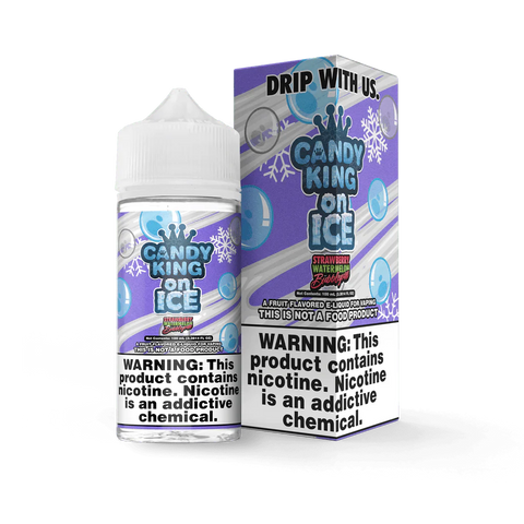 Strawberry Watermelon Bubblegum on ICE - Candy King on ICE - 100mL