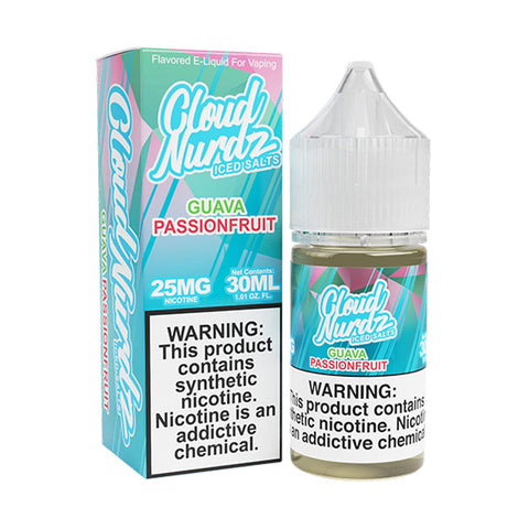 ICED Guava Passionfruit/Pink Guava Passion SALT - Cloud Nurdz - 30mL