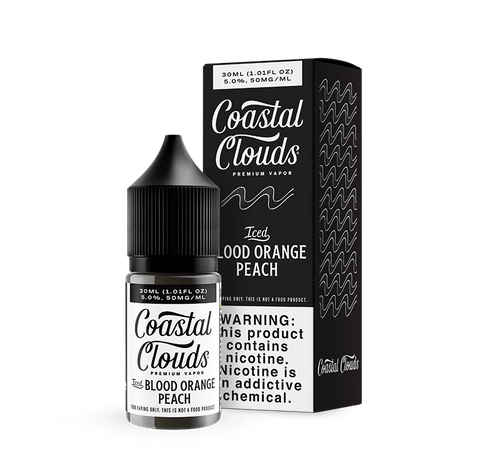 ICED Blood Orange Peach SALT - Coastal Clouds - 30mL