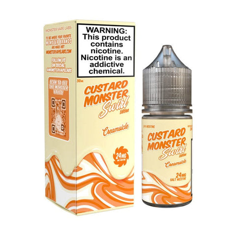 Creamsicle SALT - Custard Monster SWIRL EDITION - 30mL