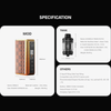 VooPoo Drag 5 Dual 18650 Mod Kit with UFORCE-X Tank