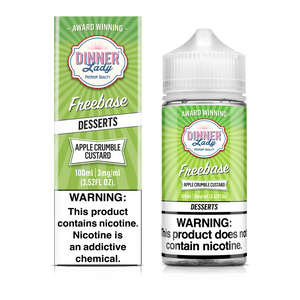 Dinner Lady E-Liquid 100ml | 3mg or 6mg