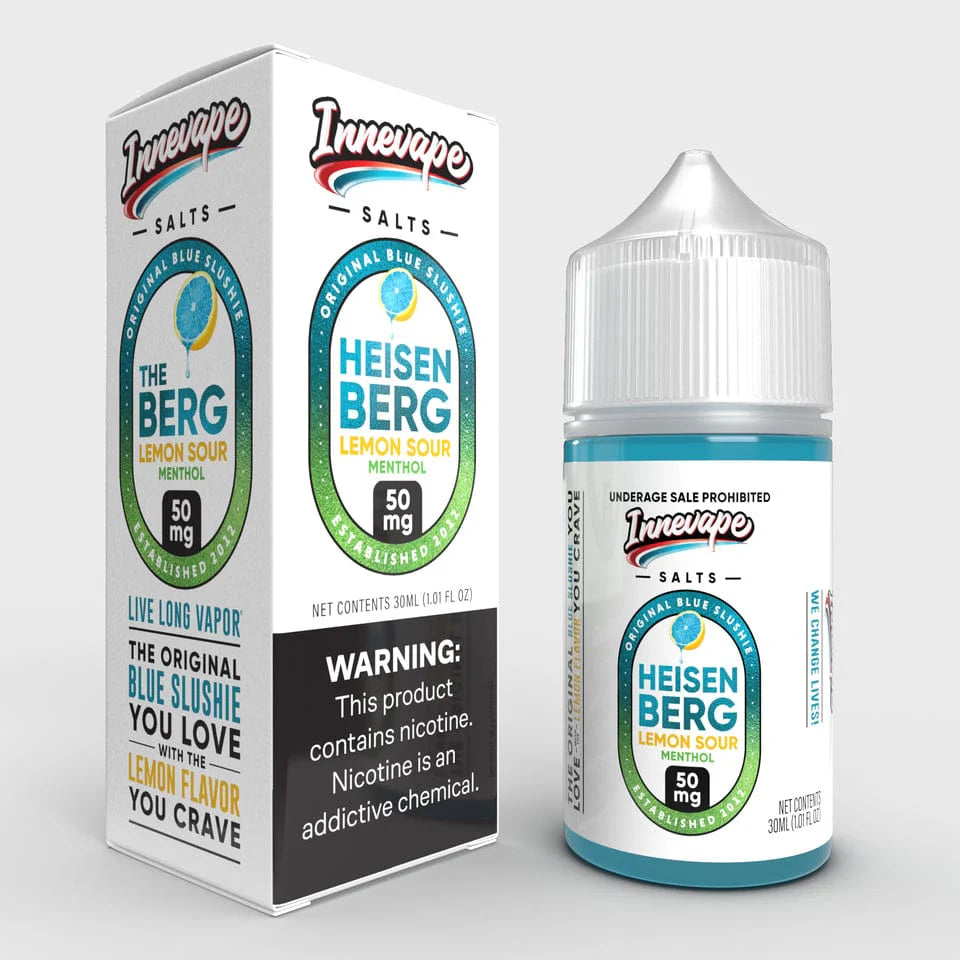 Heisenberg Lemon Sour Menthol SALT - Innevape E-Liquids - 30mL