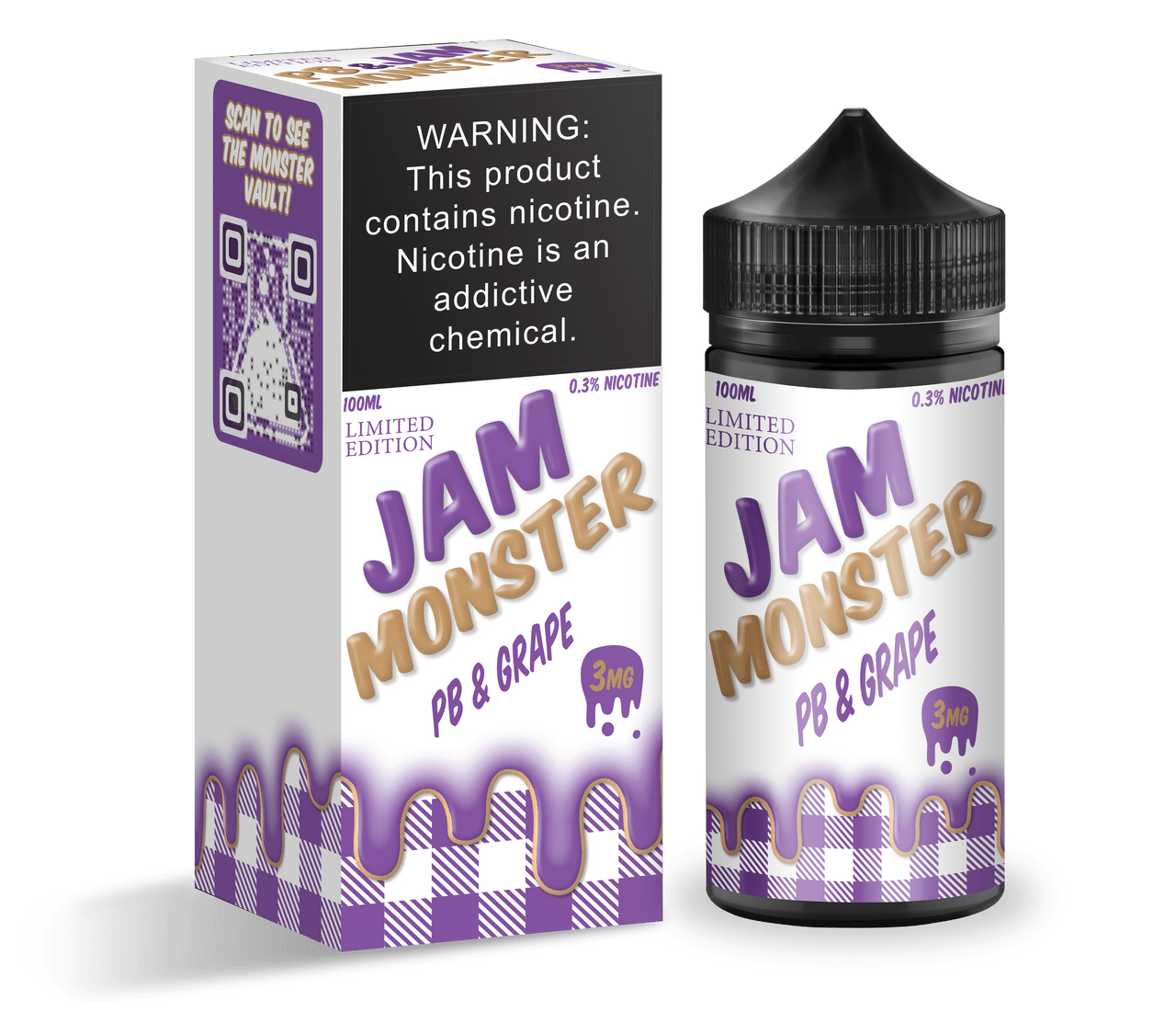 Grape - PB and Jam Monster - 100mL