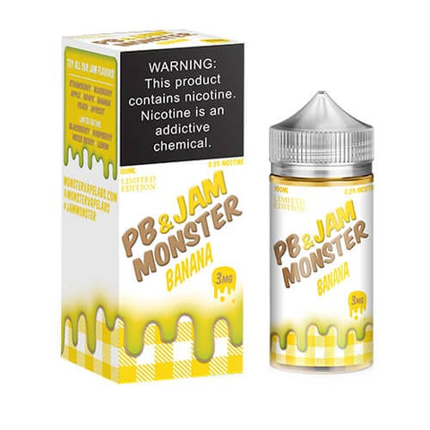PB And Banana - Jam Monster - 100mL
