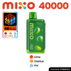 MIXO 40000 DUAL FLAVORED DISPOSABLE VAPE SPECIFICATIONS