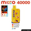 MIXO 40000 DUAL FLAVORED DISPOSABLE VAPE TWO FLAVORS