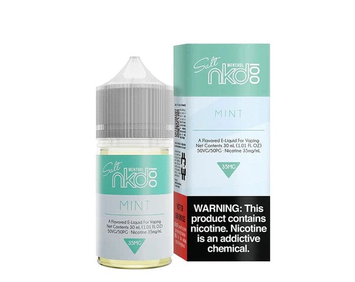 Mint - NKD 100 Salt E-Liquid - 30mL