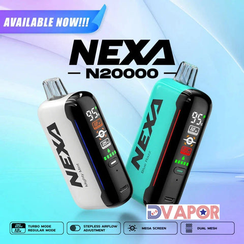 Nexa N20000 Rechargeable Disposable | 20,000 Puffs | 5% Nicotine