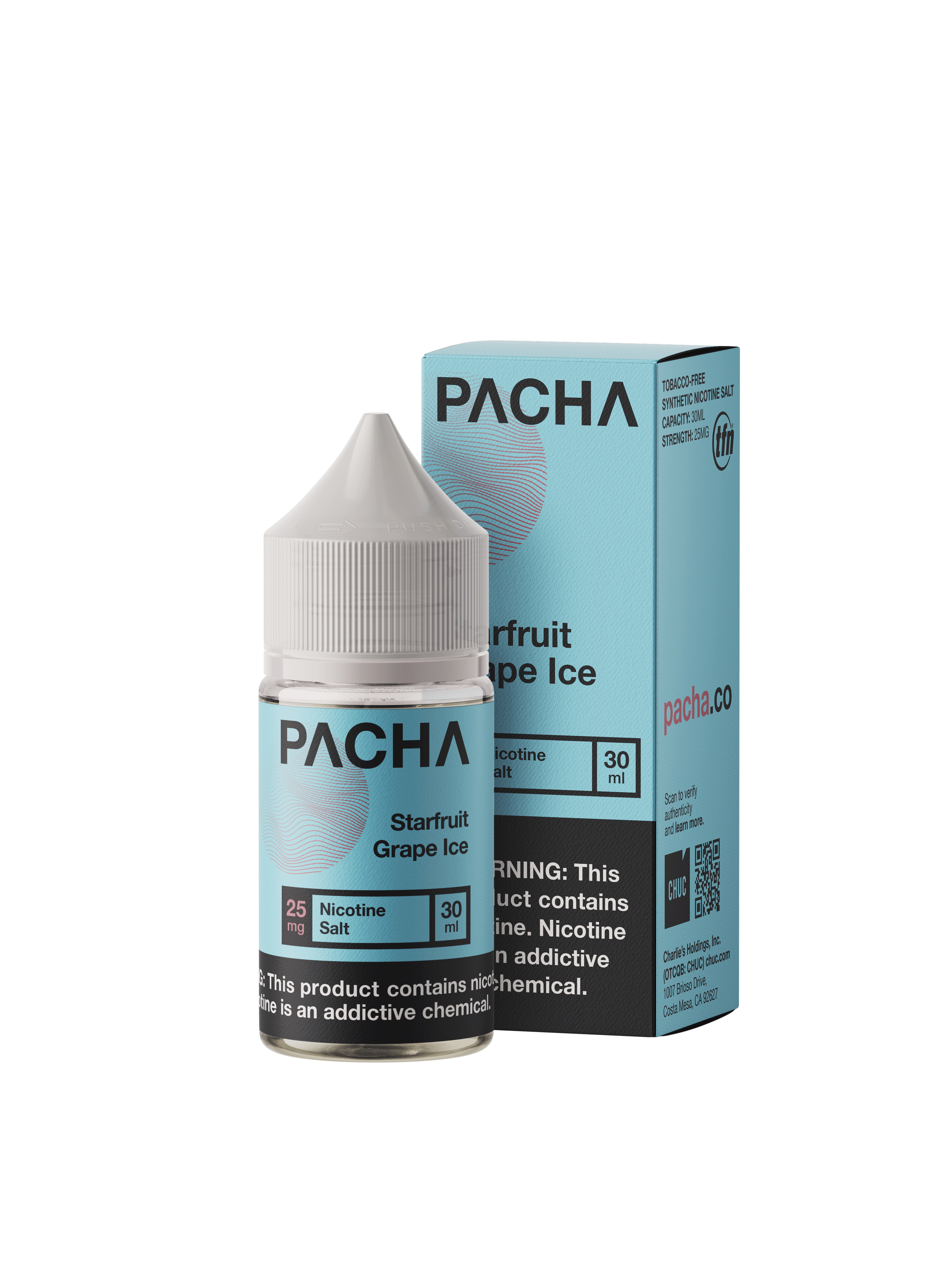 Starfruit Grape ICE - PACHA Syn Salts - 30mL