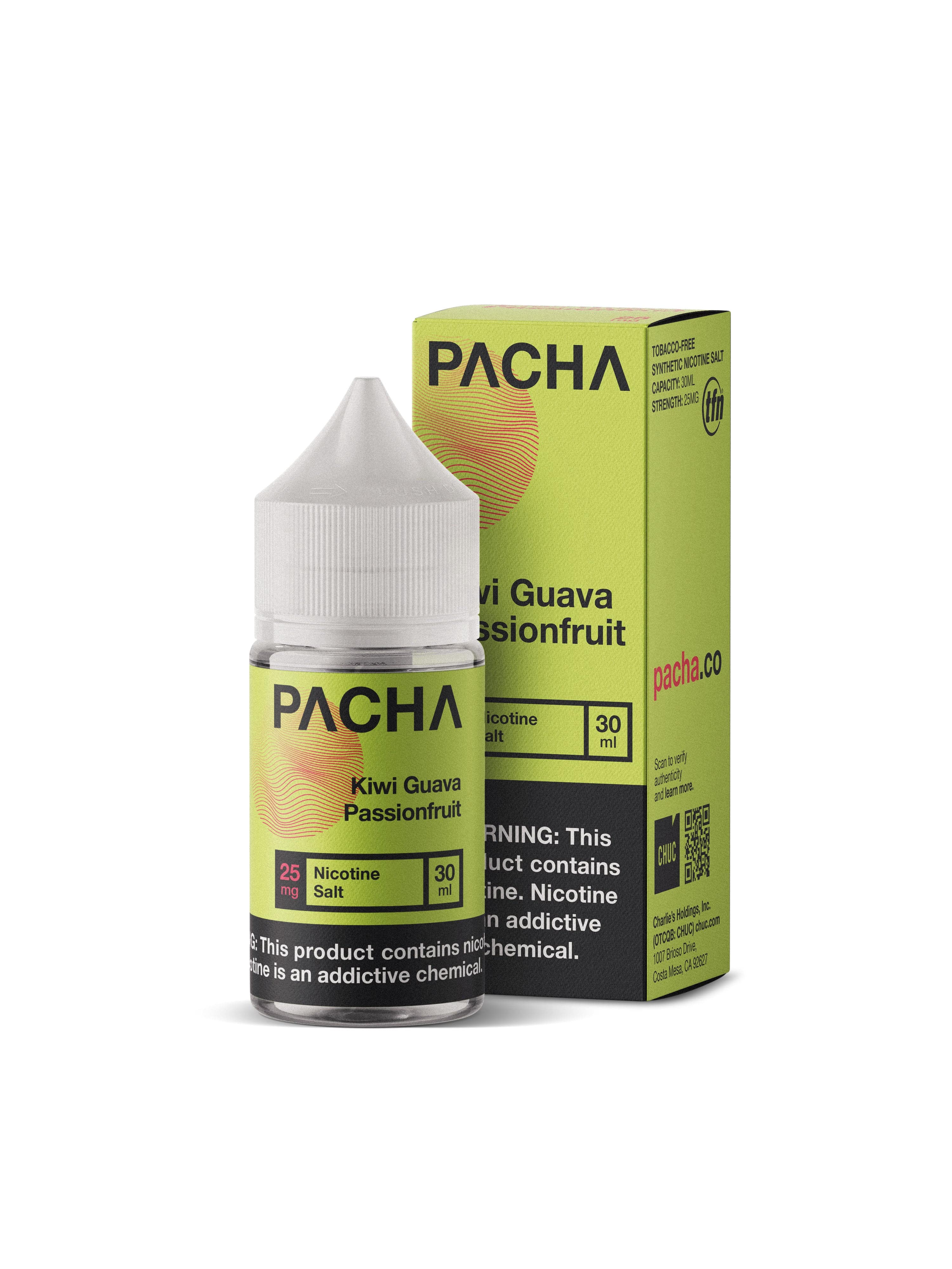 Kiwi Guava Passionfruit - PACHA Syn Salts - 30mL