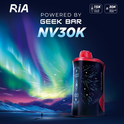 RIA NV30K By Geek Bar 30K Puff Disposable