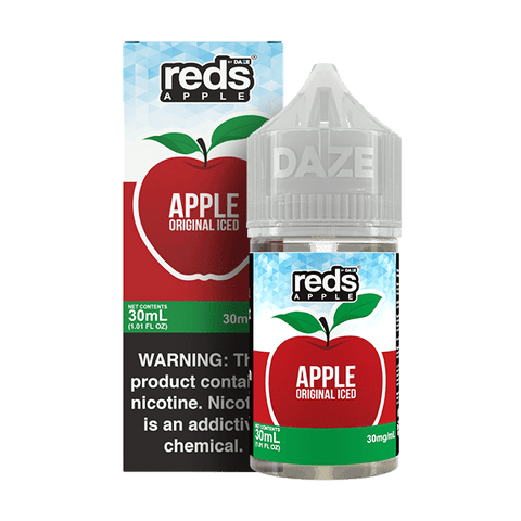 Apple Original ICED SALT - Red's Apple E-Juice by 7 Daze - 30mL