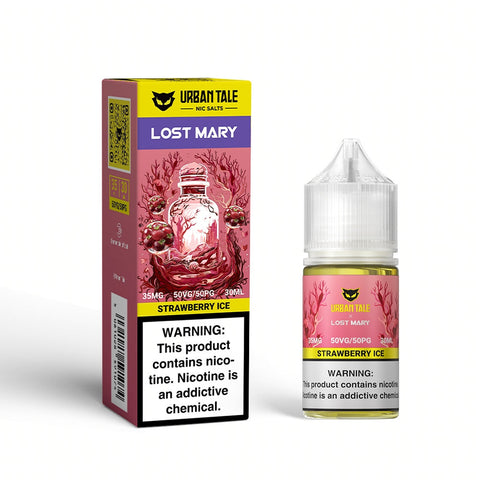 Strawberry ICE SALT - Urban Tale x Lost Mary - 30mL