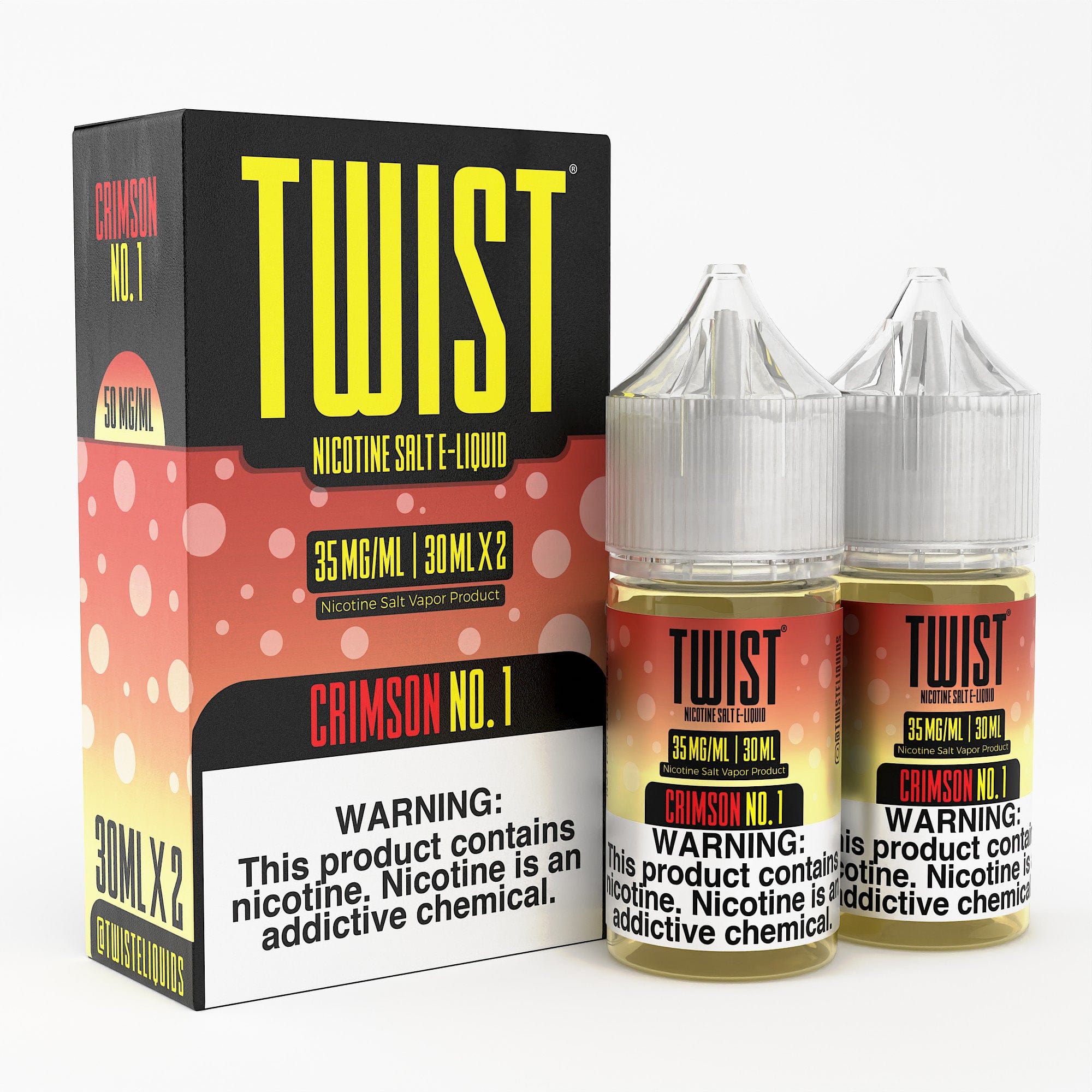 Crimson No. 1 SALT - Twist E-Liquids - 60mL