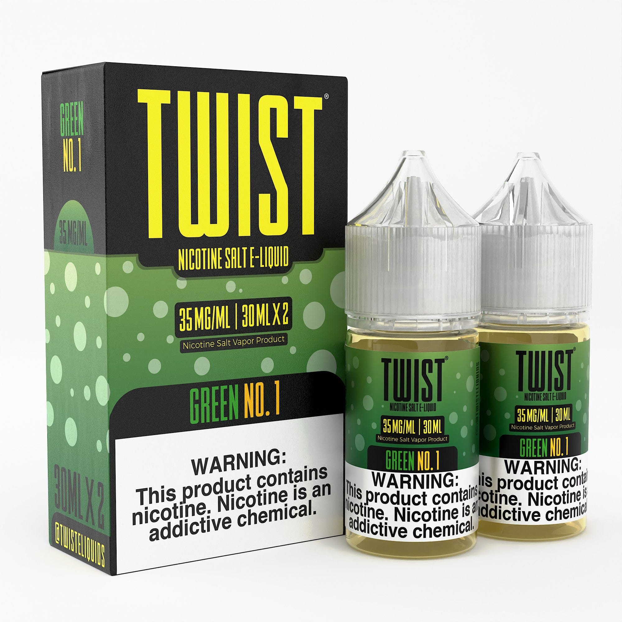 Green No. 1 SALT - Twist E-Liquids - 60mL
