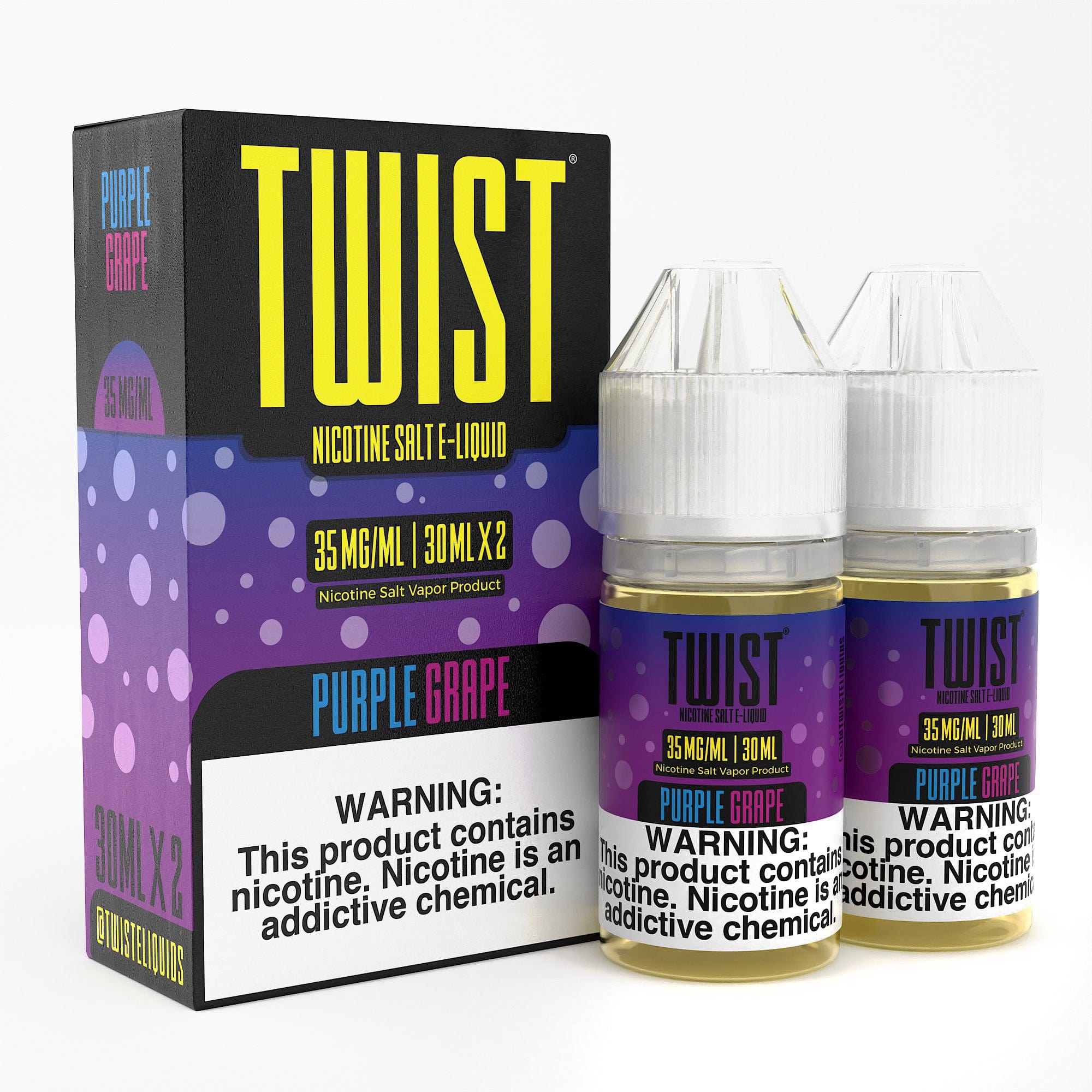 Purple Grape SALT - Twist E-Liquids - 60mL