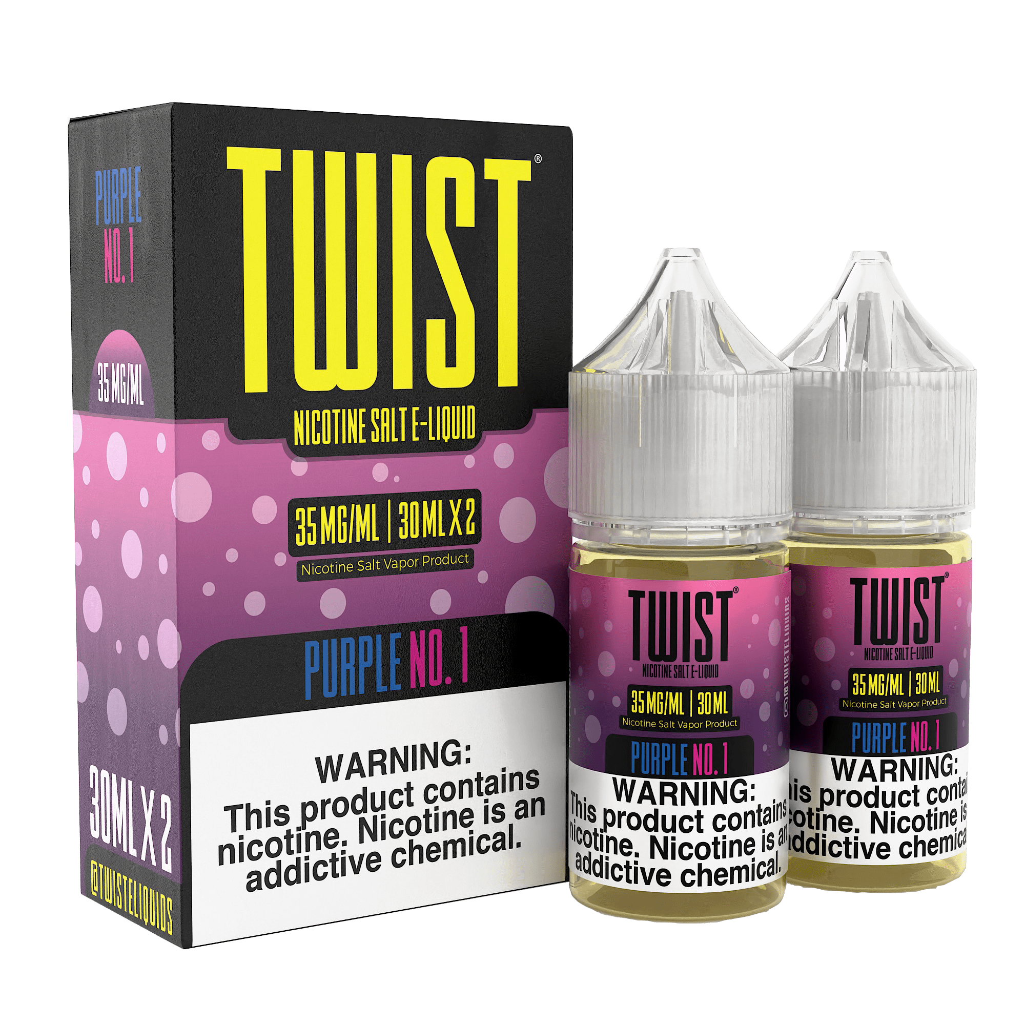 Purple No. 1 SALT - Twist E-Liquids - 60mL