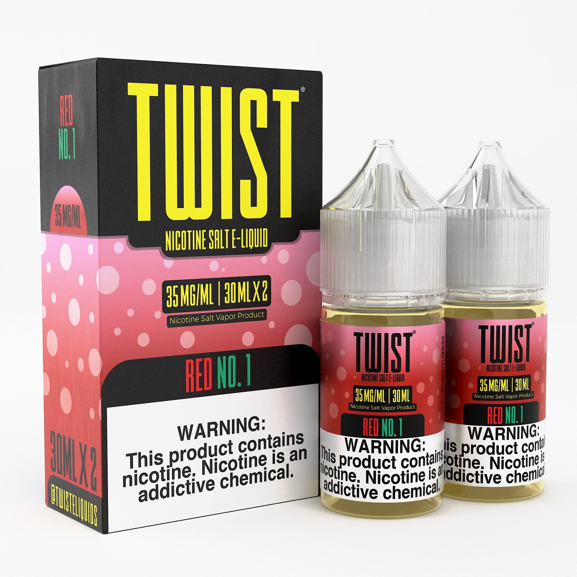 Red No. 1 SALT - Twist E-Liquids - 60mL