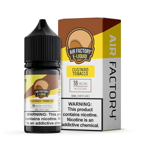 Custard Tobacco SALT - Air Factory E-Liquids - 30mL