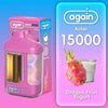 Again Aster 15K Puff Rechargeable Disposable flavor list