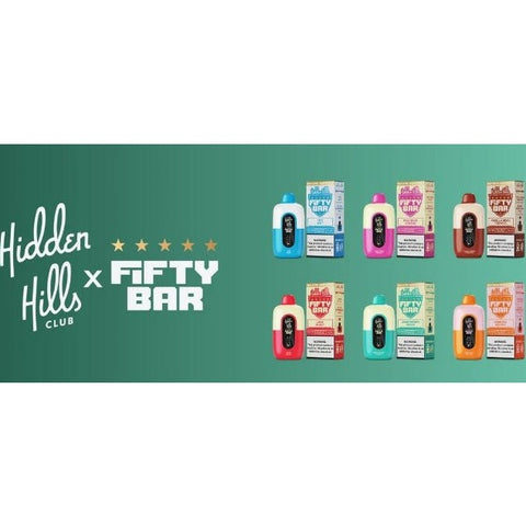Fifty Bar 20K Disposable Vape - MADE IN THE USA
